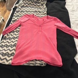 aerie pink fall top